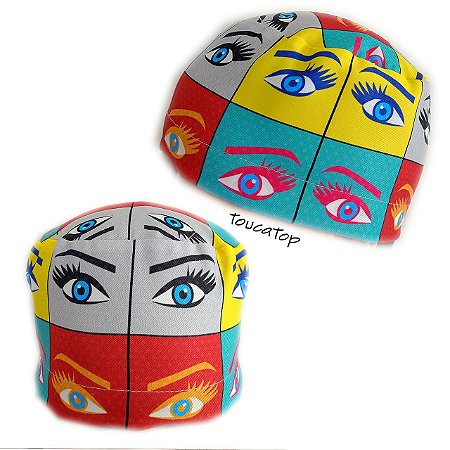 Gorro, Pop Art, Oftalmologia, Sobrancelhas e Olhos Coloridos