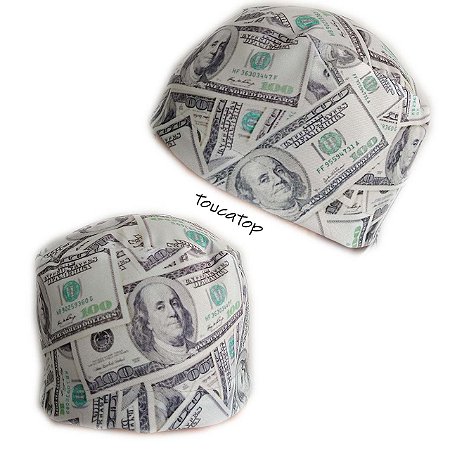 Gorro Cirúrgico, Dólar, Dólares, Dinheiro, Notas, Cinza