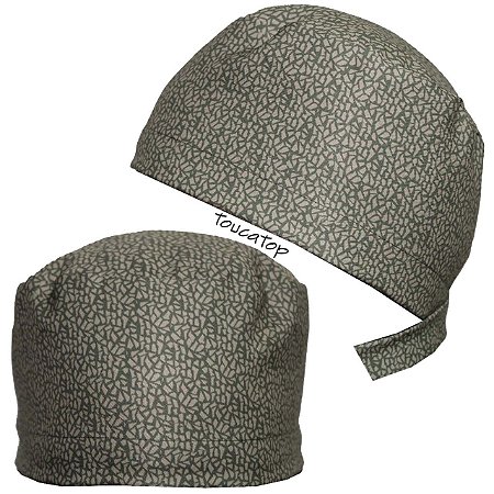 Gorro Cirúrgico, Estampa Owen Hunt, Grey's Anatomy, Marrom