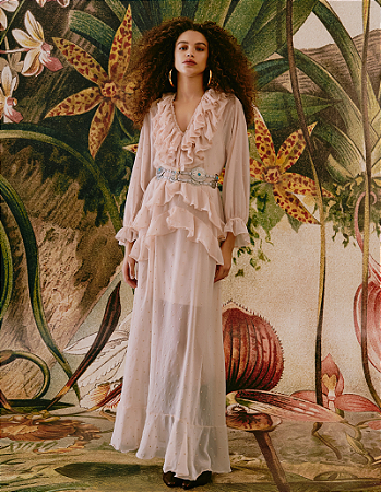 Vestido Chiffon Violla