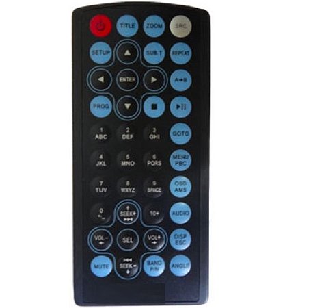 Controle Remoto Dvd H-buster Hbd-9200av / 9260 C/bateria