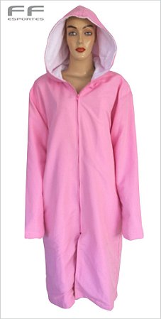 Roupão / Parka Para Natação - Cor Rosa