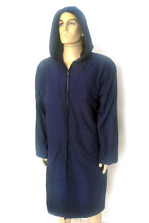 Roupão / Parka Para Natação - Cor Azul Marinho