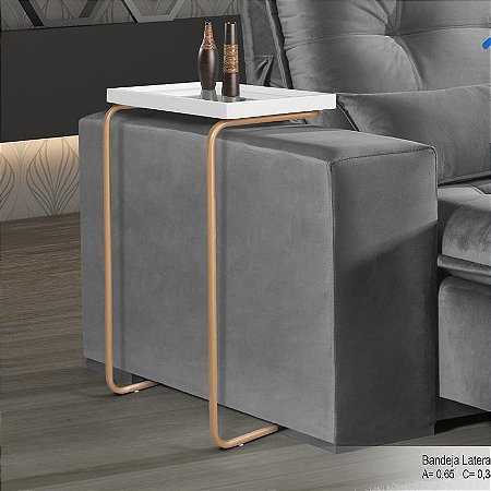 Mesa de Apoio Para Sofá