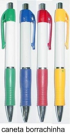 caneta borrachinha