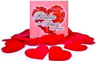 Petalas Perfumadas em Forma de Coração