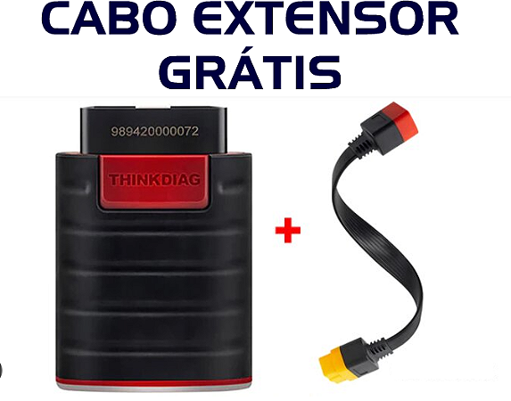 Scanner thinkdiag Launch pro3 + Diagzone Pro v2 Atualização grátis