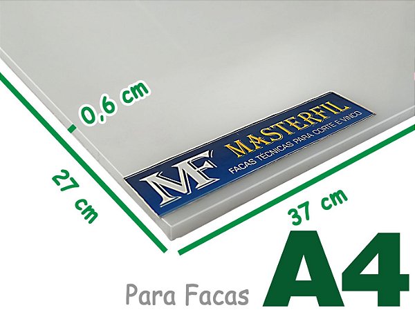 Placa de PP Para Facas De Corte Vinco A4