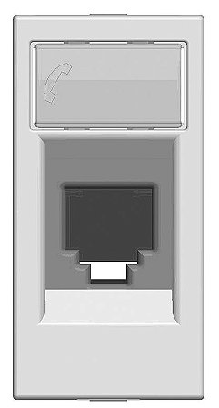 Zenit Módulo Tomada Rj 11 6 Fios - ABB