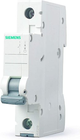 Disjuntor Siemens 5SL1 10A Monopolar Curva C
