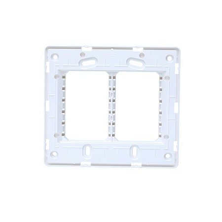 Unno Branco Suporte 4x4 ABB - ( Horizontal )