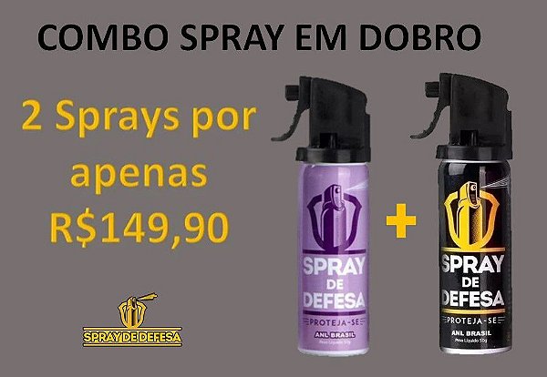 Combo Spray em Dobro