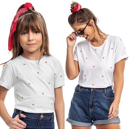 blusa mae e filha bebe