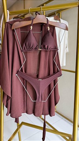 BIQUÍNI MARROM CAFÉ