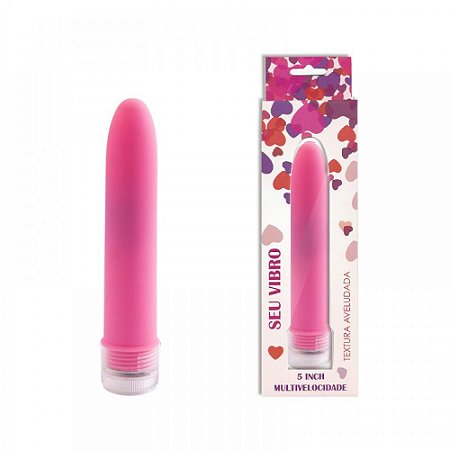 YOUVIBE PERSONAL - VIBRADOR PERSONAL MULTIVELOCIDADE TEXTURA AVELUDADA 13 CM - COR ROSA