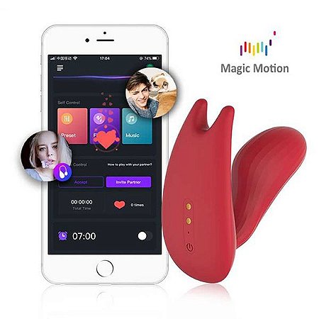 MAGIC MOTION UMI - VIBRADOR COM RELÓGIO INTELIGENTE CONTROLE PELA INTERNET VIA APP NO CELULAR SMARTPHONE