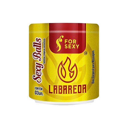 FORSEXY LABAREDA - BOLINHAS FUNCIONAIS - 3UN.