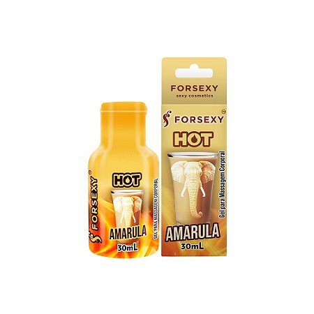 FORSEXY GEL HOT COMESTÍVEL - AMARULA - 30ML