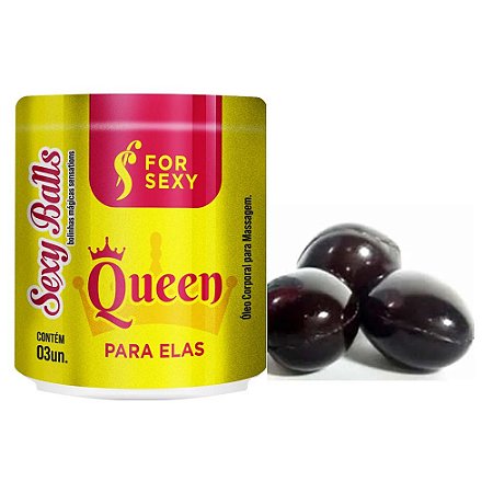 FORSEXY QUEEN - BOLINHAS FUNCIONAIS - 3UN.