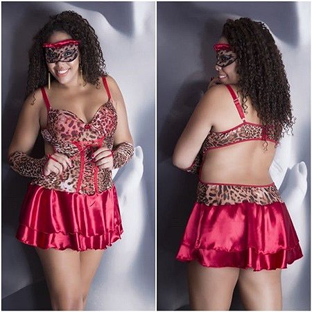 Espartilho body lingerie sensual penelope cor de rosa plus size gg