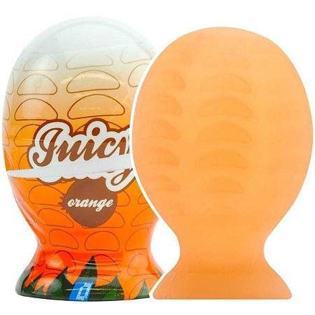 Masturbador masculino laranja - orange juicy funzone