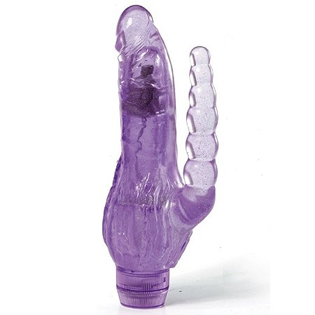 Pênis com plug anal escalonado - crystal cox