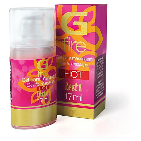 INTT G FIRE - GEL FACILITADOR DE ORGASMO EXCITANTE FEMININO DE PONTO G