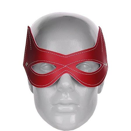 Máscara venda mulher gata vermelha