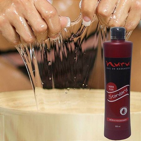 500ml Nuru standard - GEL MÉDIA VISCOSIDADE PARA MASSAGEM JAPONESA CORPO A CORPO