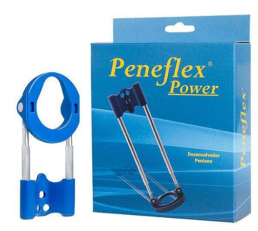 Peneflex power - desenvolvedor tensor extensor peniano por tração até 26cm