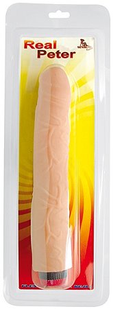 Pênis realístico com vibrador - destroyer - 27 x 4 cm