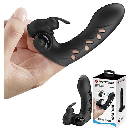 PRETTY LOVE VANCE - DEDEIRA COM VIBRO - ESTIMULADOR DE CLITÓRIS E PONTO G - 10 MODOS DE VIBRAÇÃO