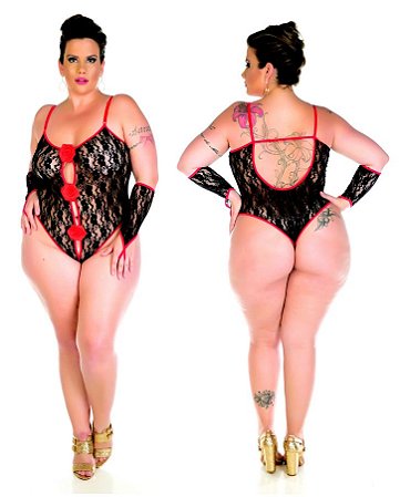 Body sensual plus size espanhola