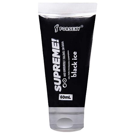 FORSEXY SUPREME! - LUBRIFICANTE PARA SEXO ANAL E VAGINAL - BLACK ICE - 60ML