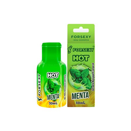 FORSEXY GEL HOT COMESTÍVEL - MENTA - 30ML