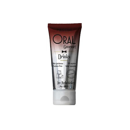 PESSINI Oral Gourmet - Gel para sexo oral comestível com função de refrescar - aroma ICE REDWHISKEY