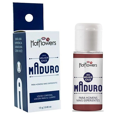 HOT FLOWERS - MADURO  EXCITANTE MASCULINO - 13GR