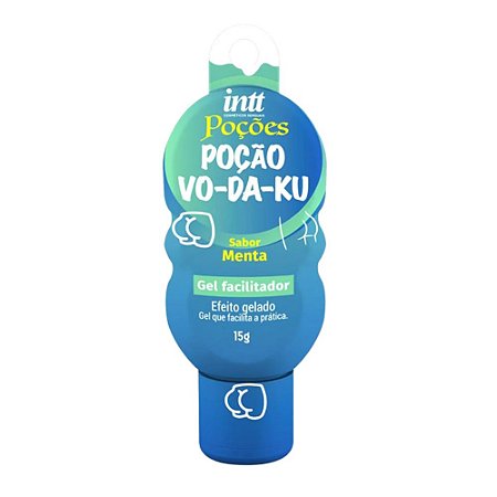 INTT POÇÕES - POÇÃO VODAKU - FACILITADOR SEXO ANAL SABOR MENTA - 15GR