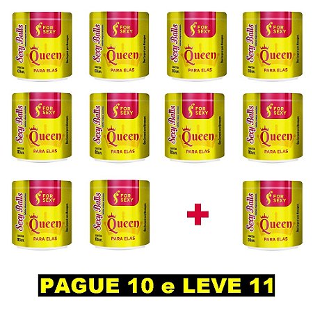 FORSEXY QUEEN - BOLINHAS FUNCIONAIS - 3UN - KIT COM 11 UNIDADES