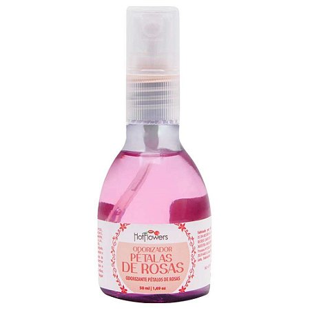 HOT FLOWERS - ODORIZADOR DE AMBIENTES AROMA PETALAS DE ROSAS - 50ML