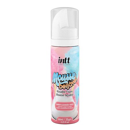 INTT MOUSSE BEIJÁVEL SABOR ALGODÃO DOCE - 66ML