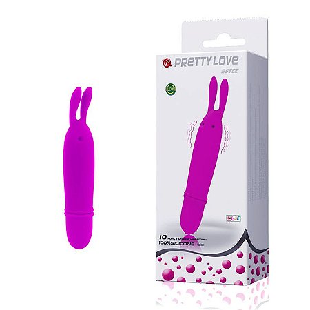 Mini vibrador e massageador coelho