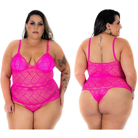 BODY VERÃO PLUS COR PINK