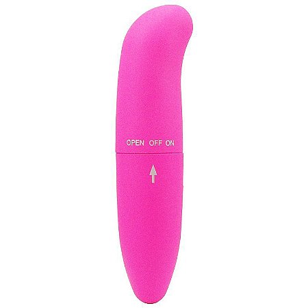 VIBRADOR GOLFINHO PONTO G COM TOQUE AVELUDADO 13 CM - COR ROSA