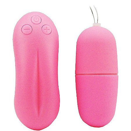 REMOTE CONTROL VIBRATING EGG - BULLET REVESTIDO EM SILICONE SOFT TOUCH COM 60 MODOS DE VIBRAÇÃO E CONTROLE SEM FIO - 7,6 X 3,1 CM