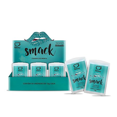 LÂMINA FUNCIONAL BEIJÁVEL SMACK 10GR SEXY FANTASY MENTA