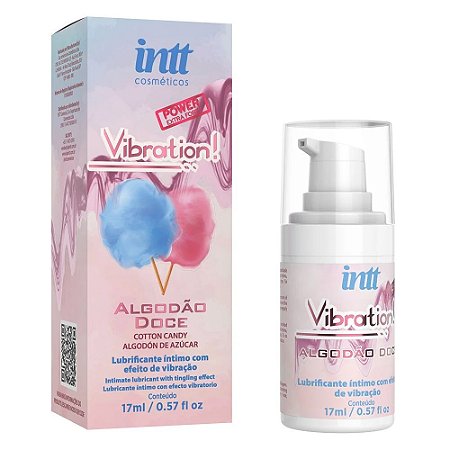 INTT VIBRATION ALGODÃO DOCE - GEL VIBRADOR LÍQUIDO SABOR ALGODÃO DOCE