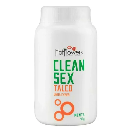 Hot Flowers Clean Sex - Talco Linha Cyber 40G