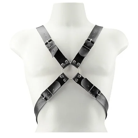 Arreio Gladiador Harness - cor preta
