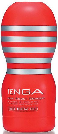 TENGA DEEP THROAT CUP - MASTURBADOR E SIMULADOR DE SEXO ORAL